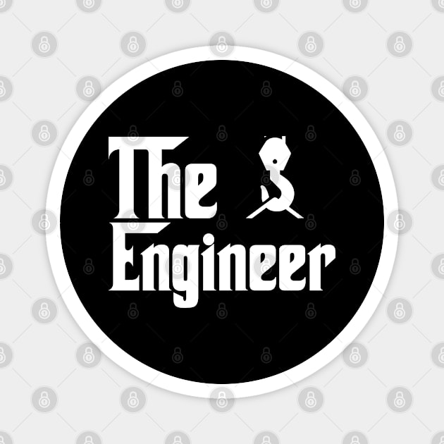 The engineer job gifts for father mother . Perfect present for mother dad friend him or her Magnet by SerenityByAlex